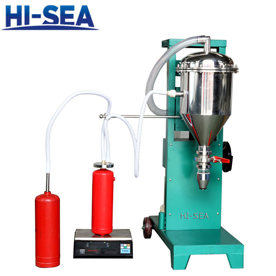 Fire Extinguisher Powder Filler With Stainless Steel Bucket